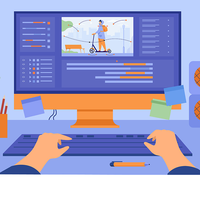 Motion graphics and video editing